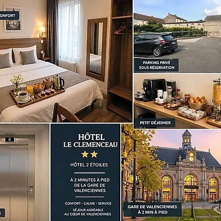 Le Clemenceau Centre -sncf Otel
